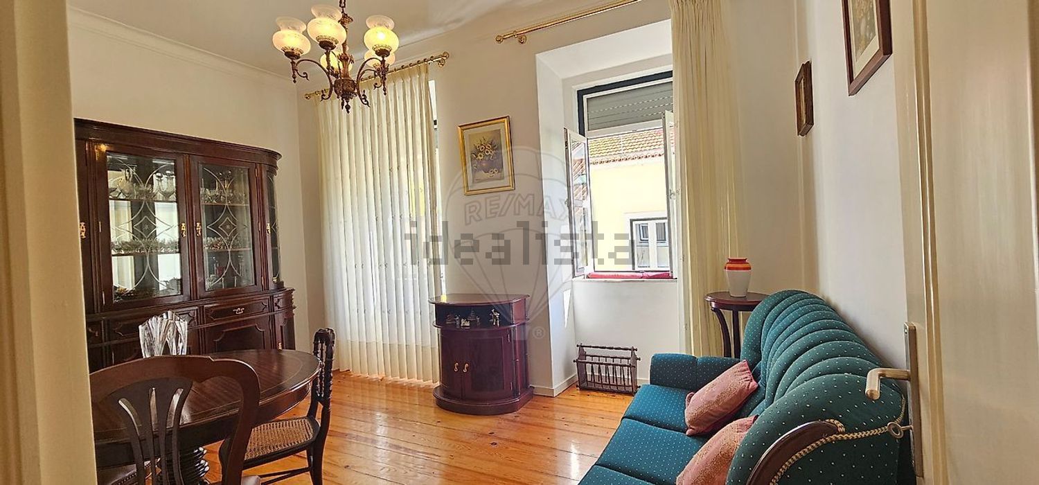 出租公寓 t2Calçada do Monte - 客厅