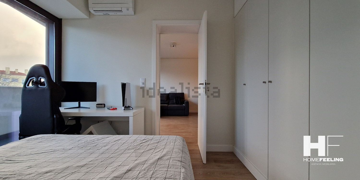 出租公寓 t1在Avenida de Berlim - 卧室