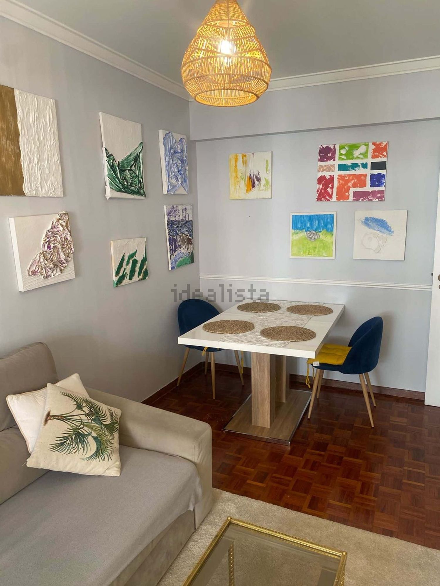 出租房间在Rua Almeida Garrett, 22 - 客厅