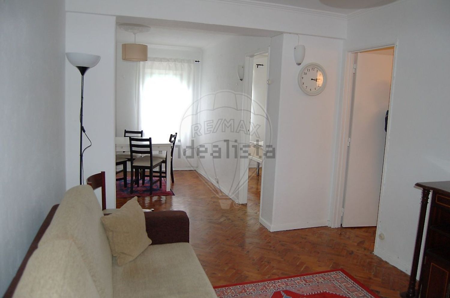 出租公寓 t2在Rua Cândido de Oliveira - 客厅