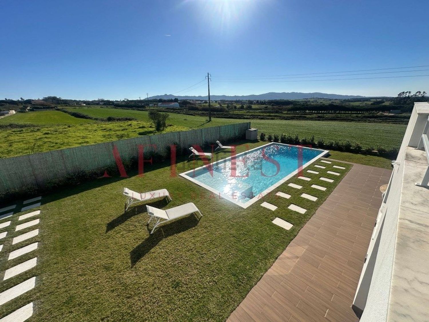 出租小楼房或独栋别墅Azinhaga do Viana - 游泳池