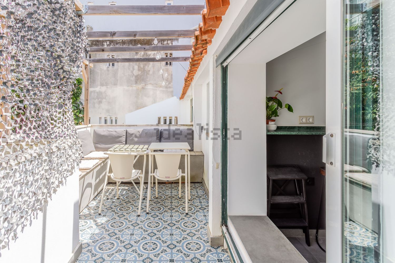 出租公寓 t2在Travessa do Cabral - 阳台