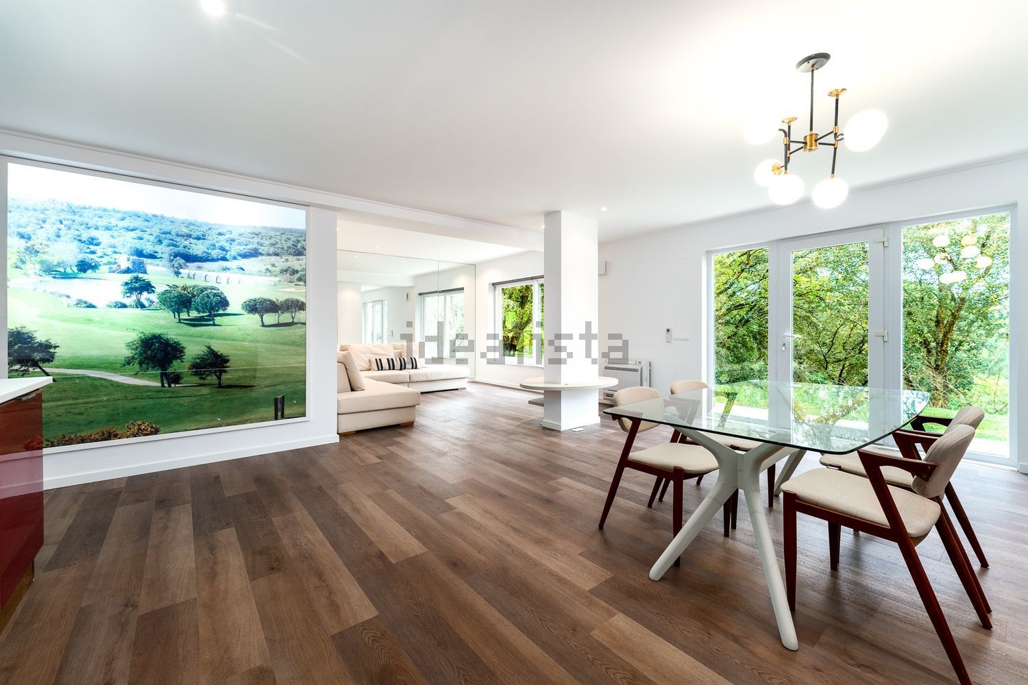 出租小楼房在Estrada da Lagoa Azul - 客厅