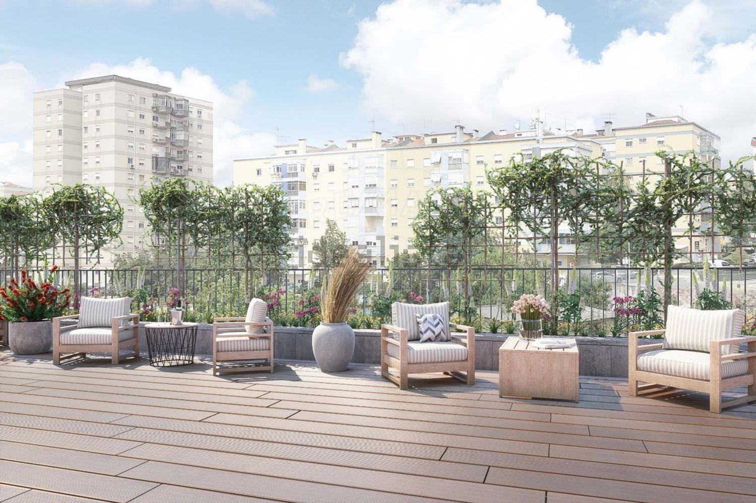 公寓 t3出售在Rua Almirante Gago Coutinho s/n - 阳台