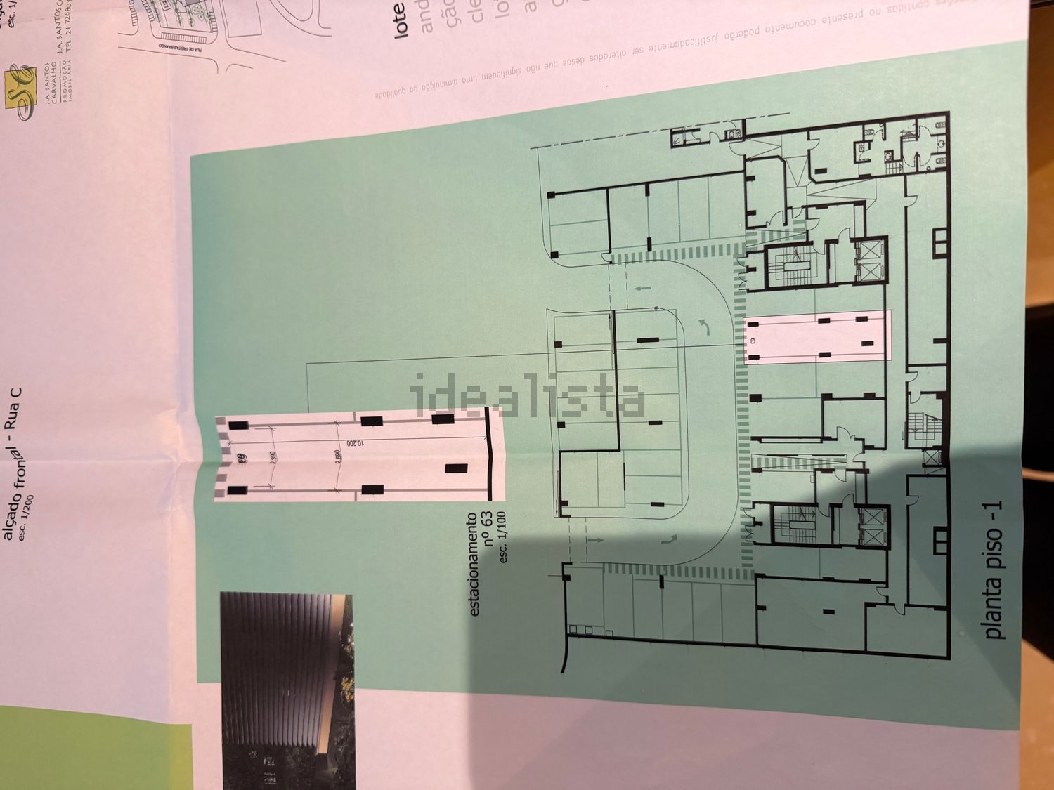 公寓 t3出售在Rua Mario de Azevedo Gomes, 1 - 平面图