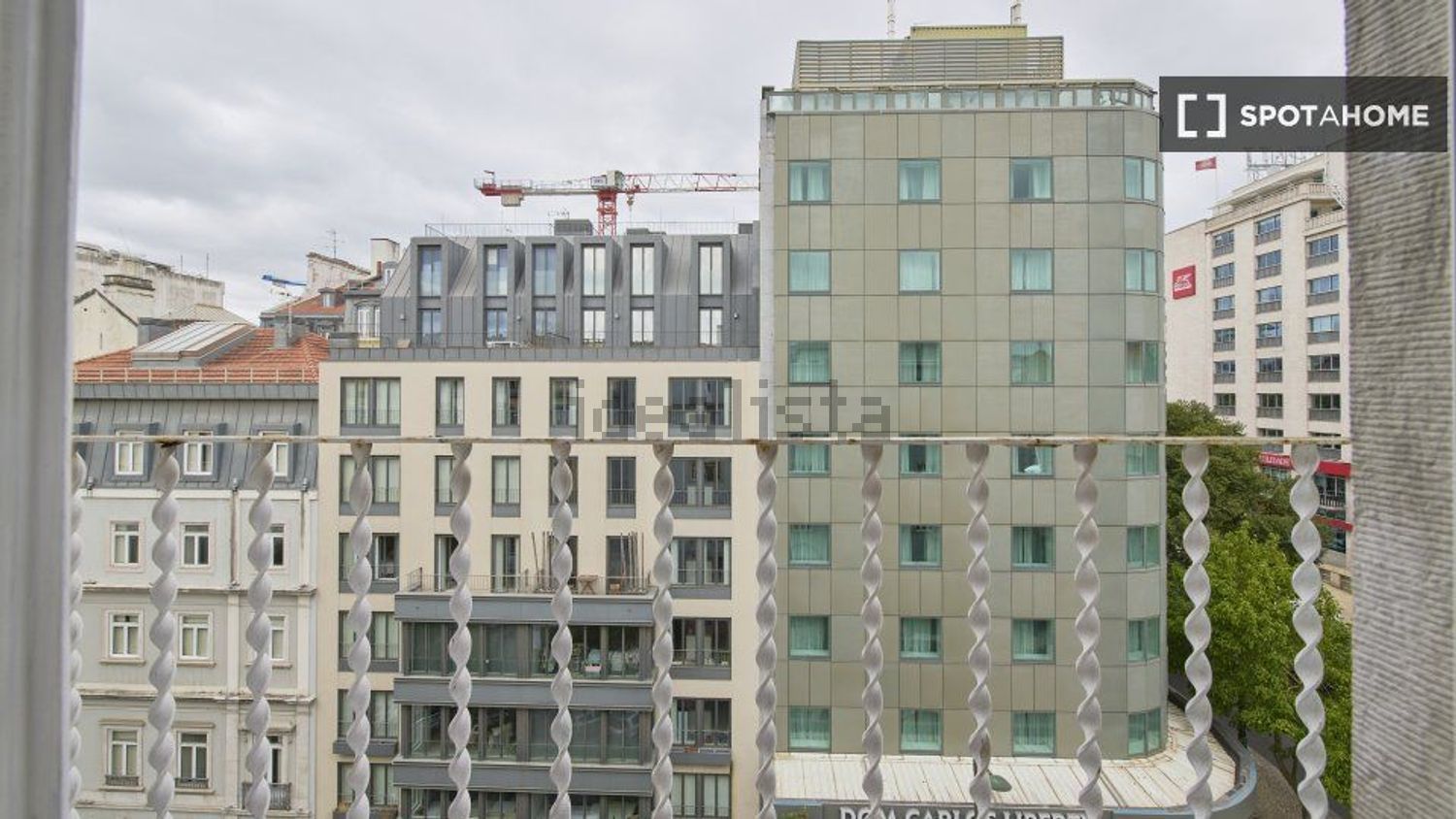 出租房间在Rua Alexandre Herculano - 视线