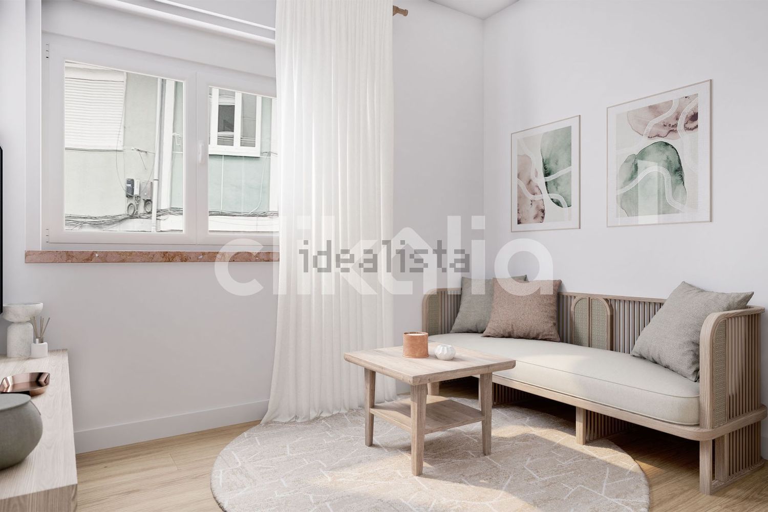 公寓 t1出售在Rua Comandante Sacadura Cabral - 客厅