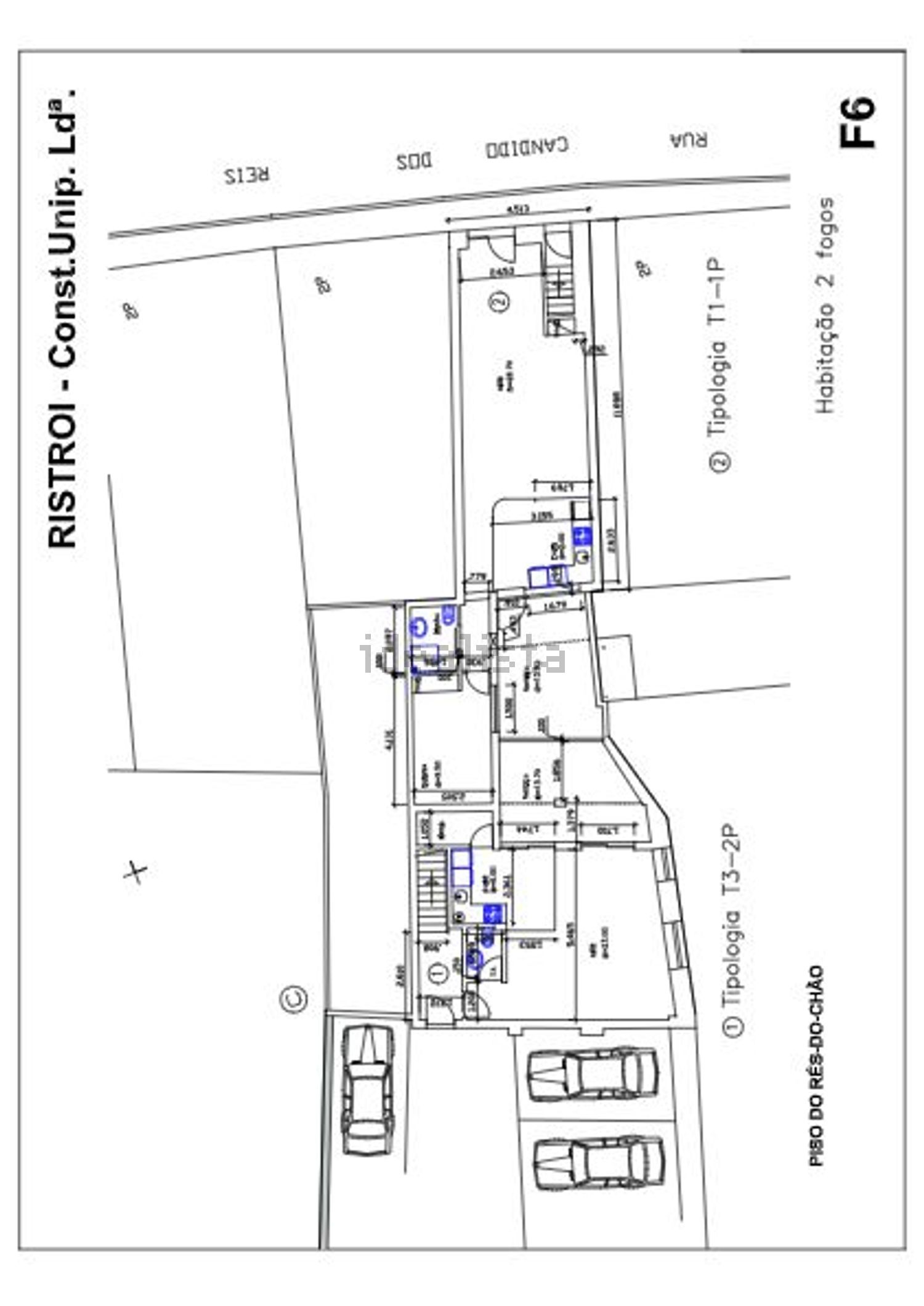 出租复式公寓在Alhos Vedros - 平面图