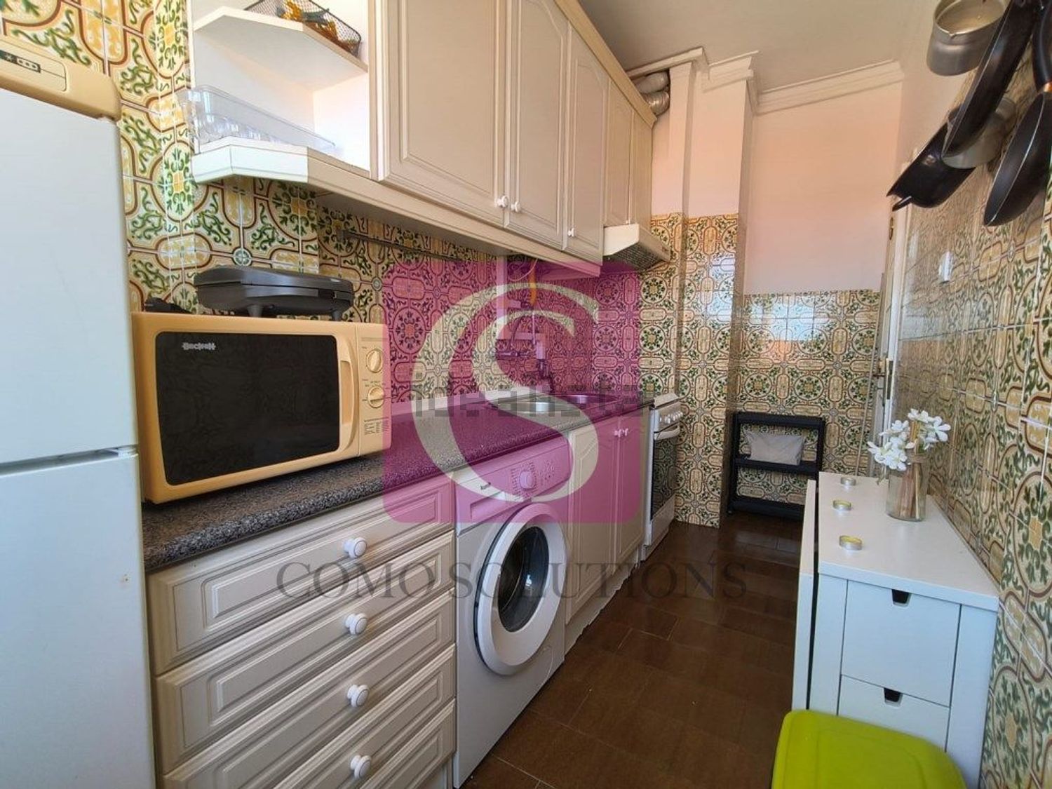 出租公寓 t1在Rua Santo Eloy, 37 - 厨房