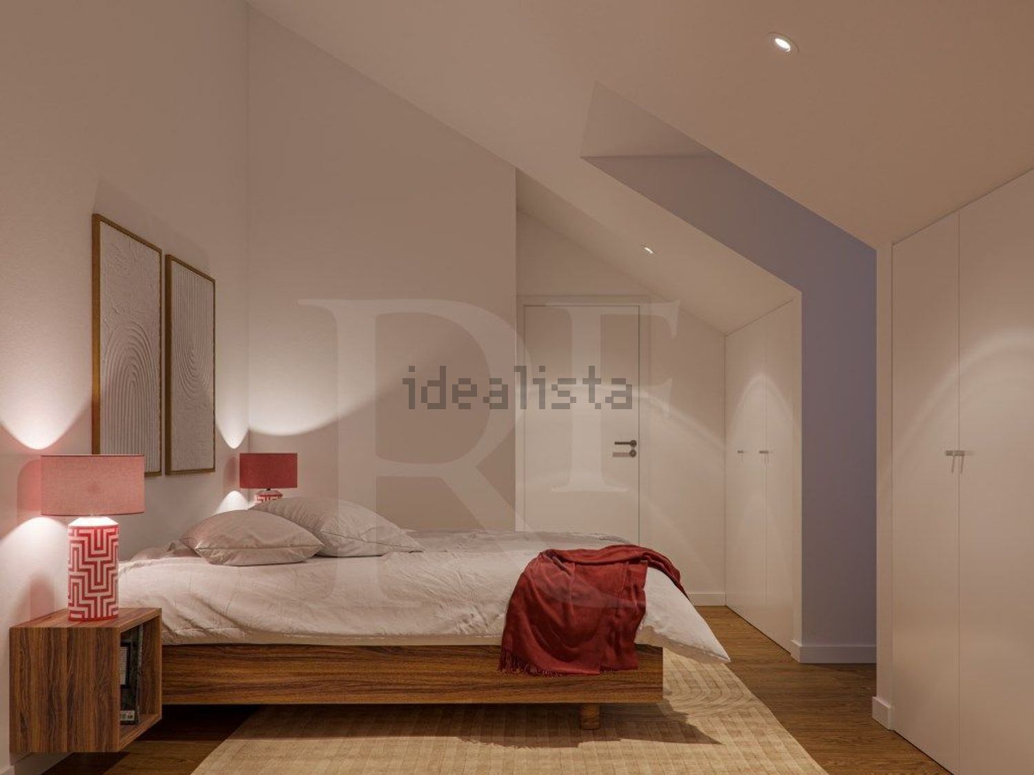 公寓 t2出售在Bairro dos Actores - Barão Sabrosa - 卧室