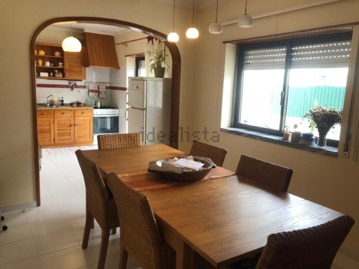 出租双拼别墅在Rua do Sol, 6 - 餐厅