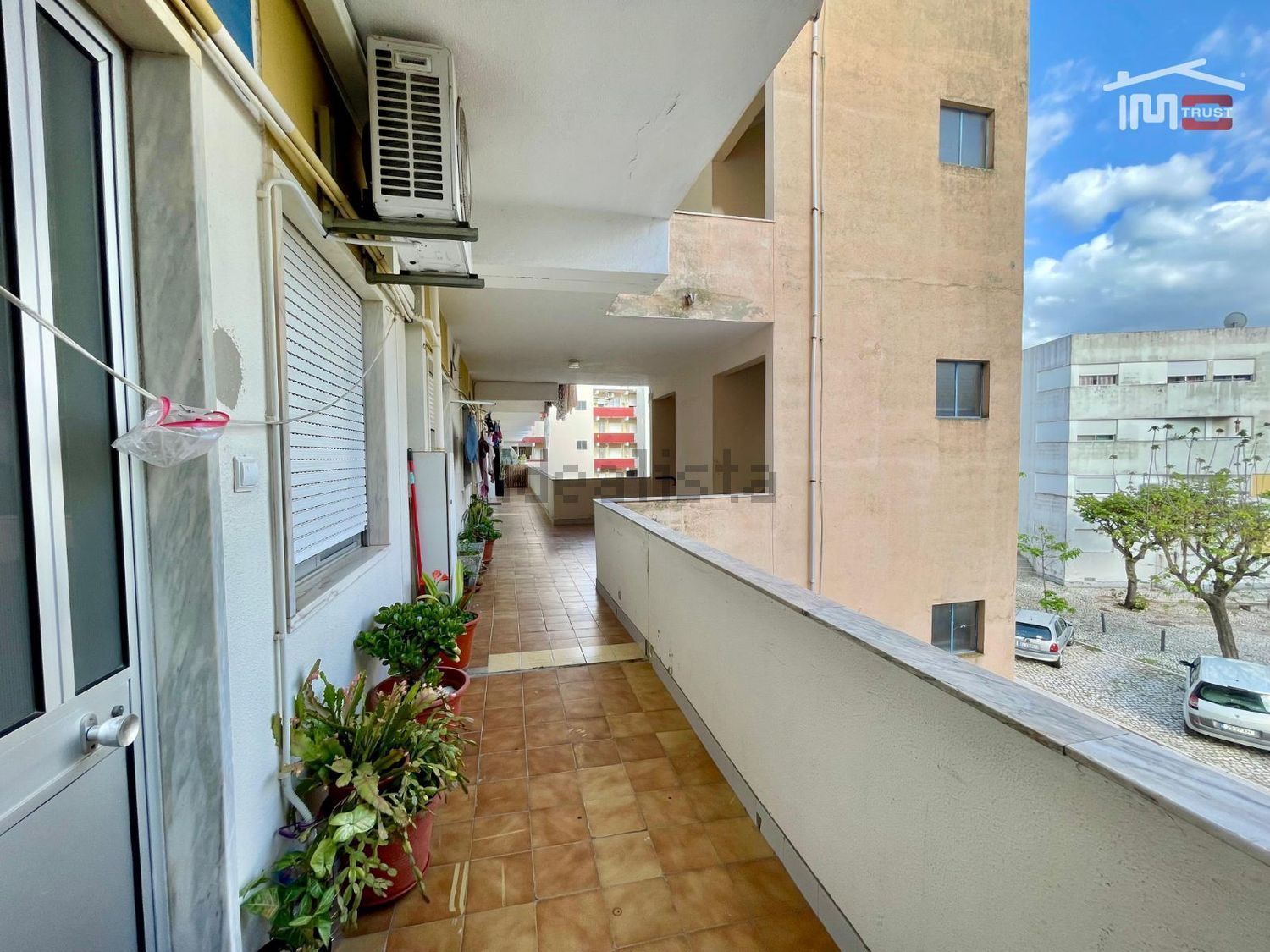 出租公寓 t2在Avenida Capitães de Abril - 阳台