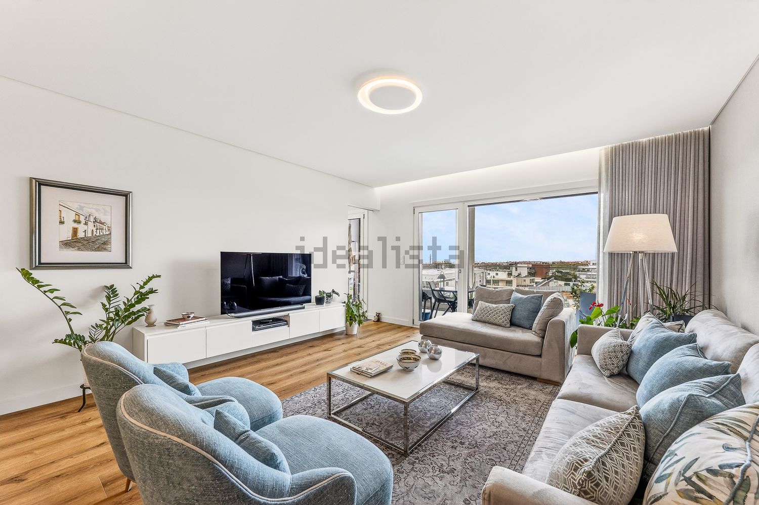 顶层公寓出售在Porto Salvo - 客厅