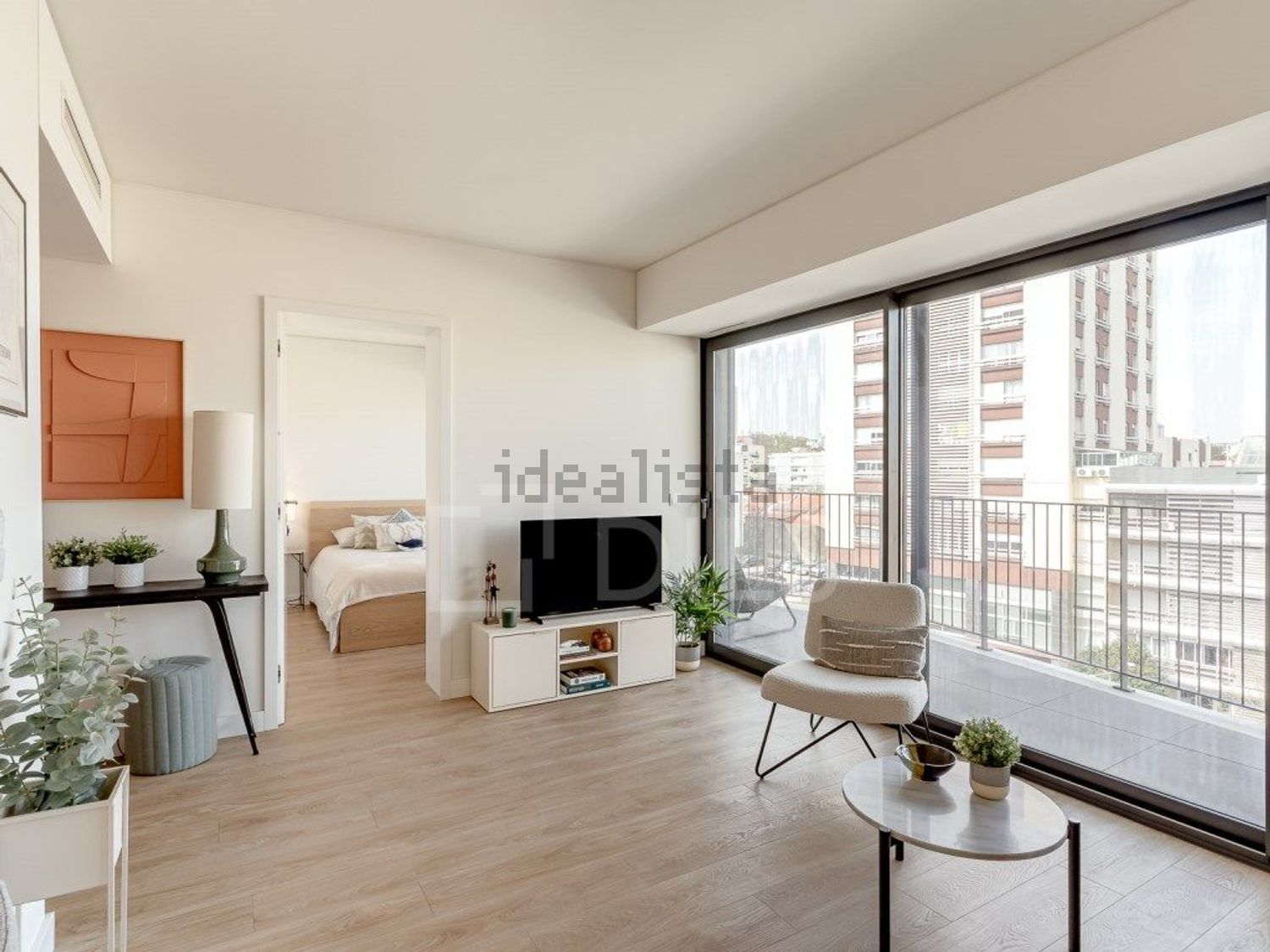 公寓 t1出售在Avenida de Berlim - 客厅