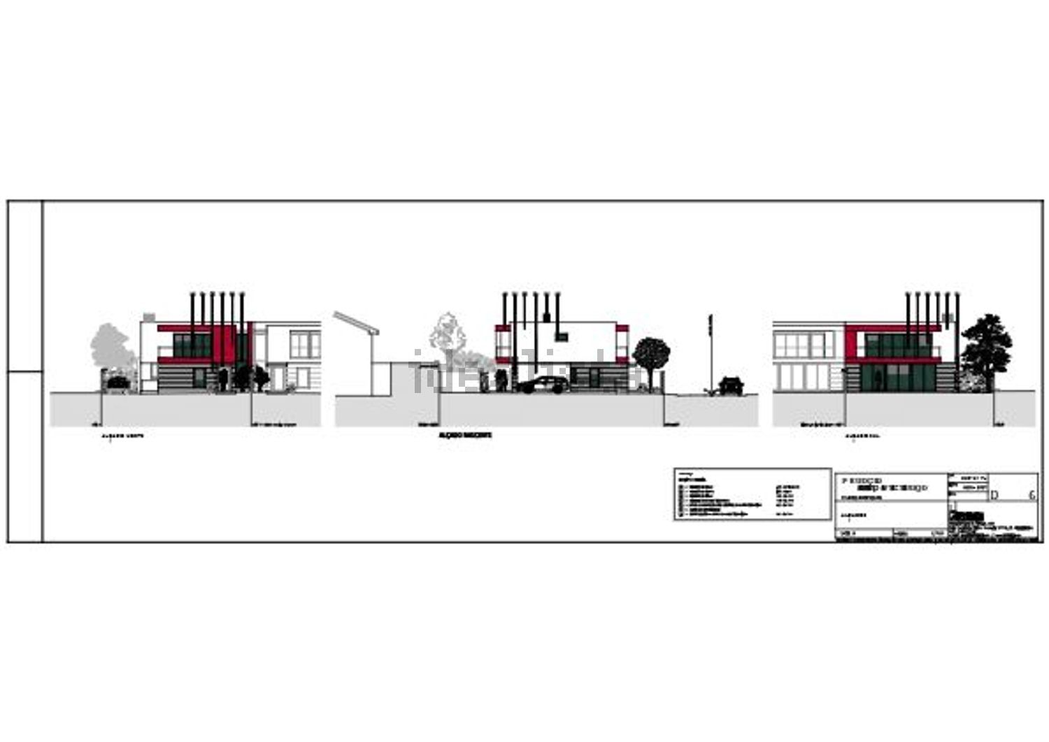 双拼别墅出售在Rua das Flores - 平面图