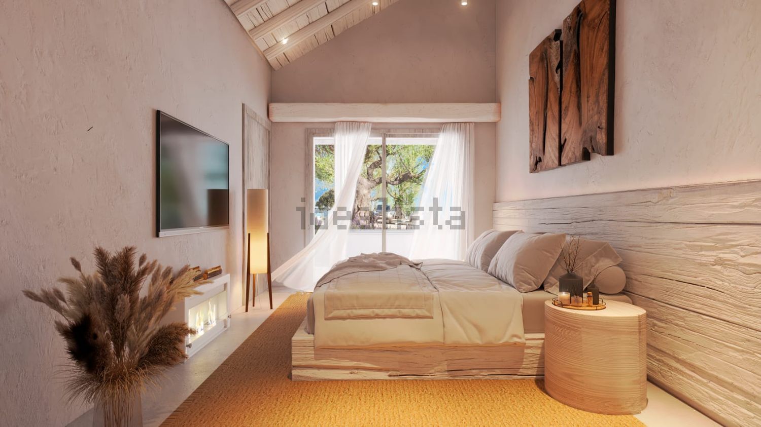 出租t0（单人公寓）Fonte Mouro s/n - 卧室