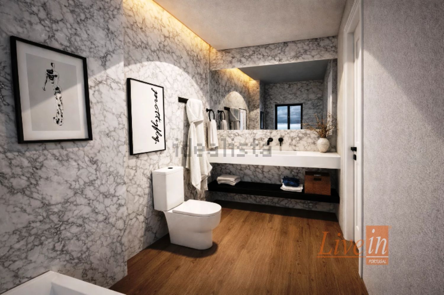 公寓 t3出售在Rua Leonor Gorjão, 2 - 卫生间