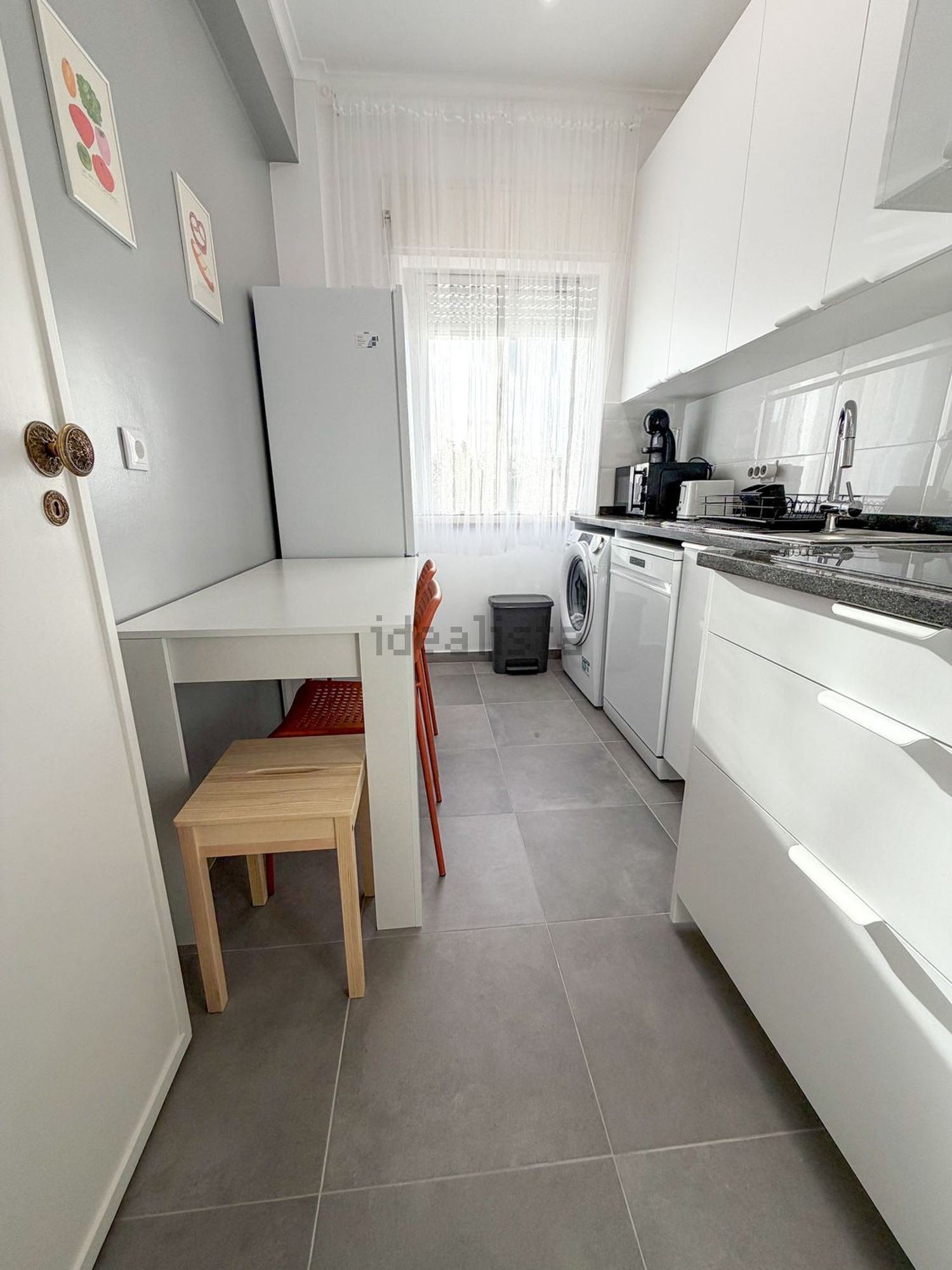 出租房间在Rua Norton de Matos, 10 - 厨房