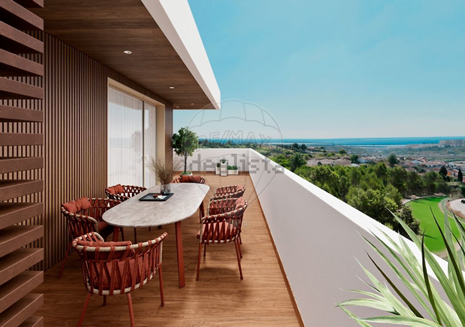 公寓 t2出售在Vialonga - 阳台