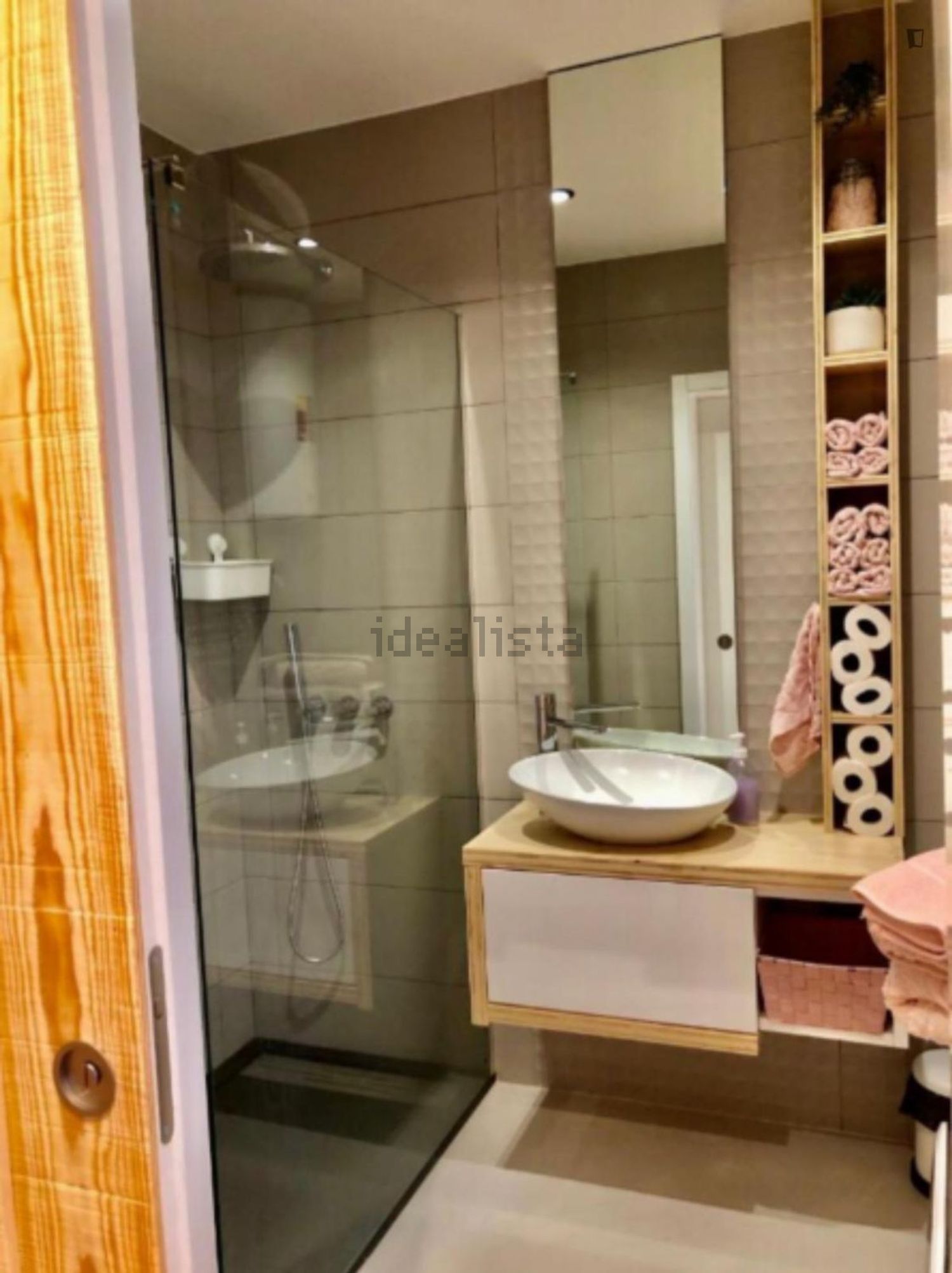 出租公寓 t1在Rua Henriques Nogueira - 卫生间