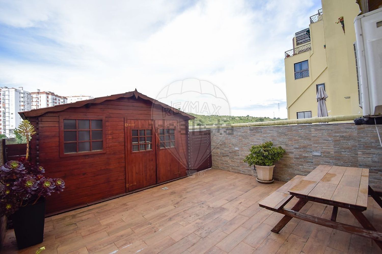 公寓 t3出售在Rua Romulo de Carvalho - 阳台