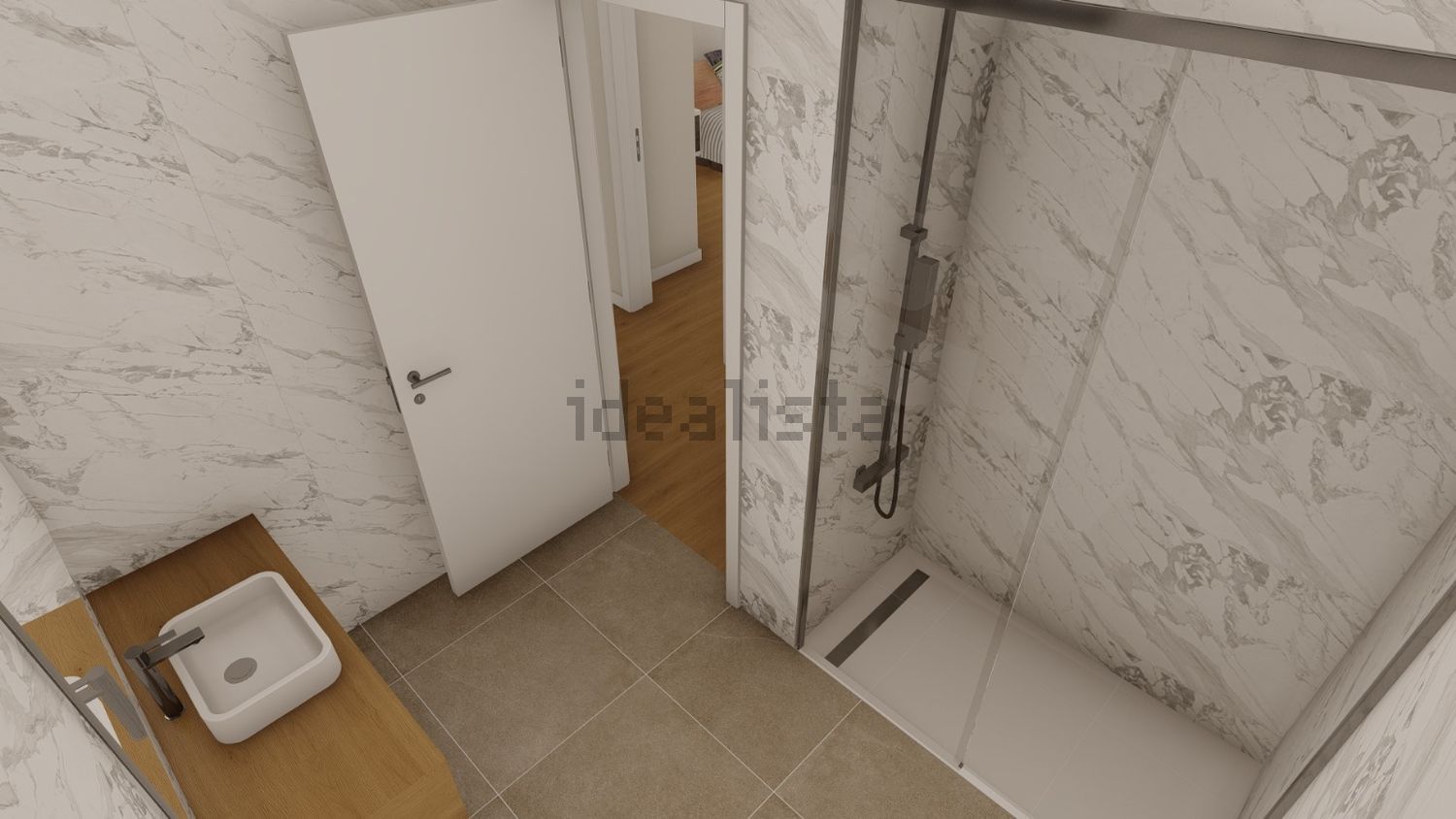 公寓 t2出售在Avenida José Antunes, 14 - 卫生间