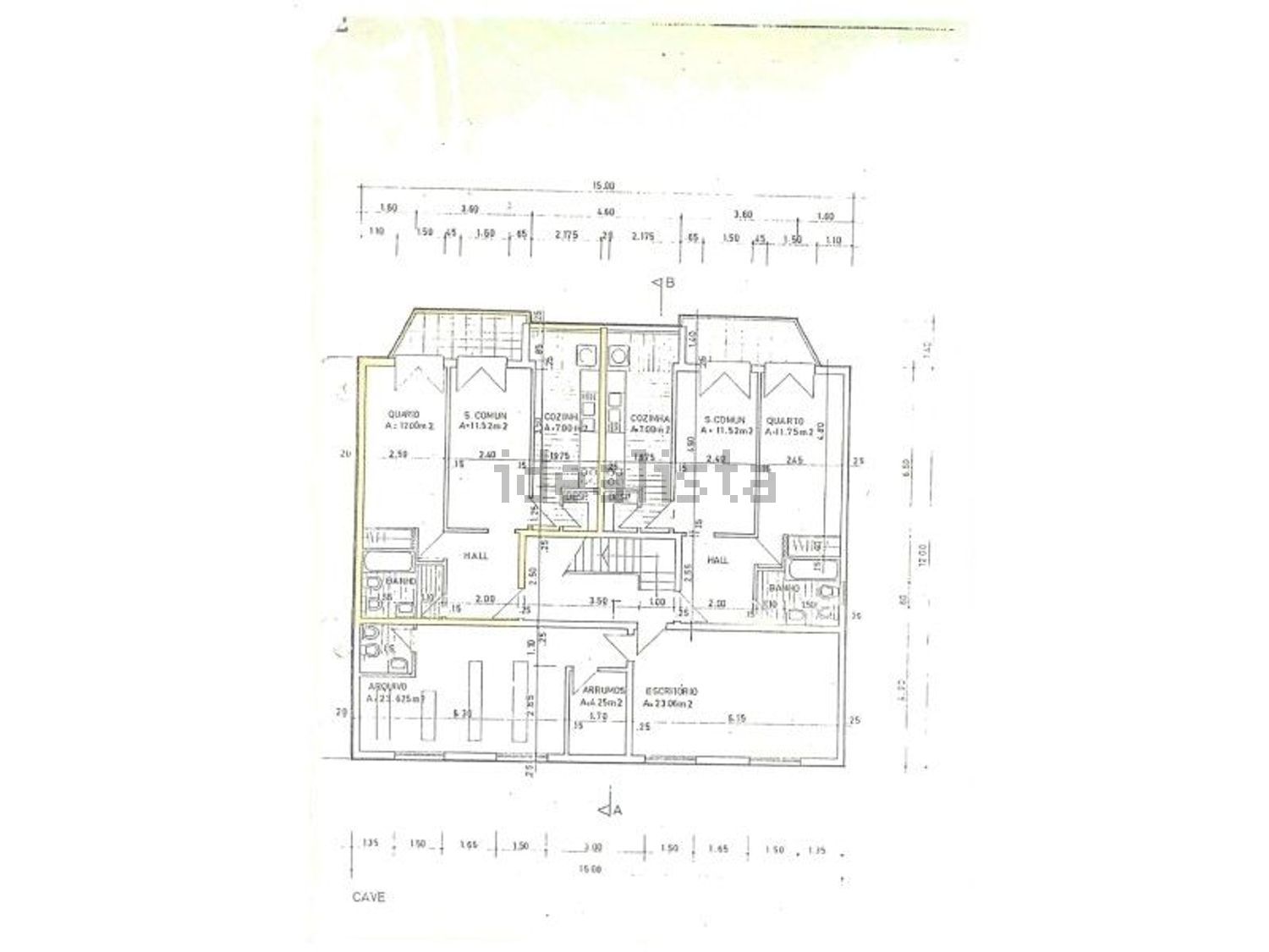 公寓 t1出售在Póvoa de Santa Iria e Forte da Casa - 平面图