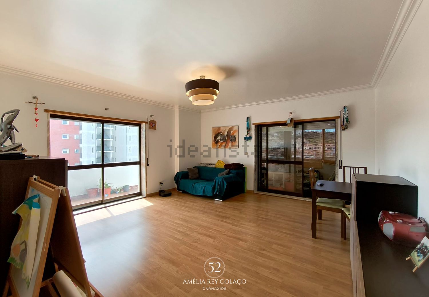 出租公寓 t3在Rua Amélia Rey Colaço, 52 - 客厅