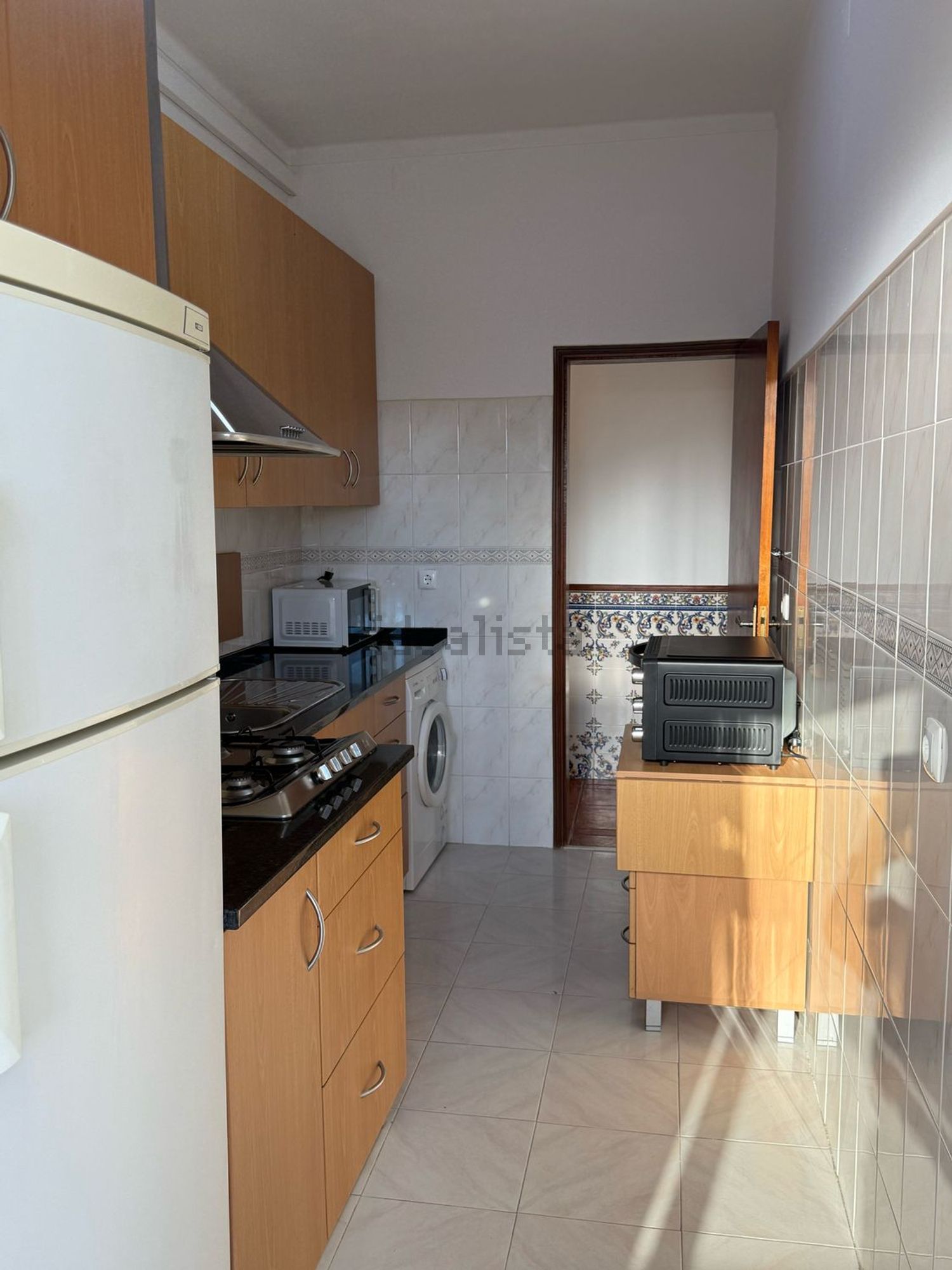 出租公寓 t1在Rua Lopes, 63 - 厨房