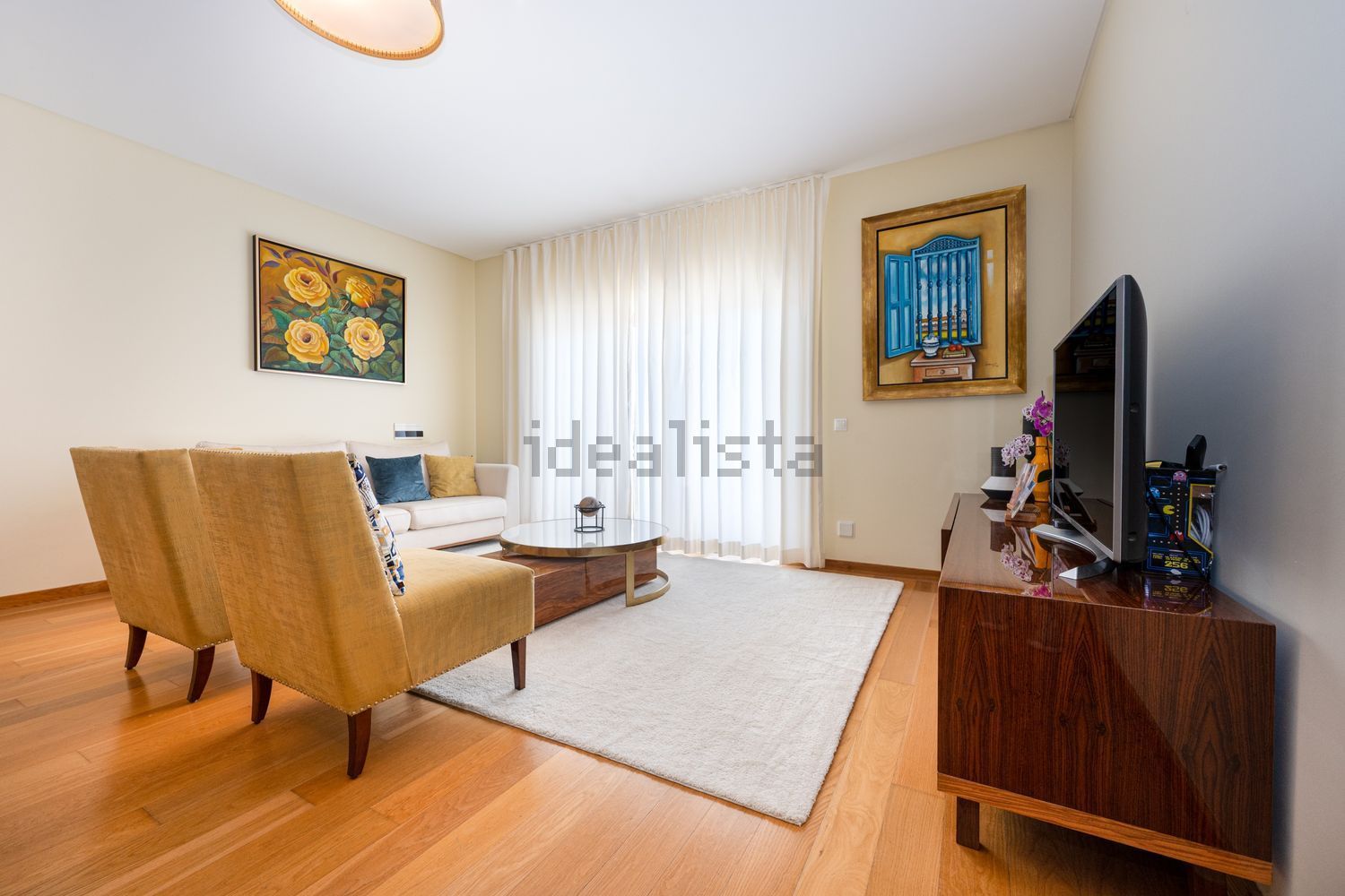 出租公寓 t3在Rua Professor Dias Valente, 291 - 客厅