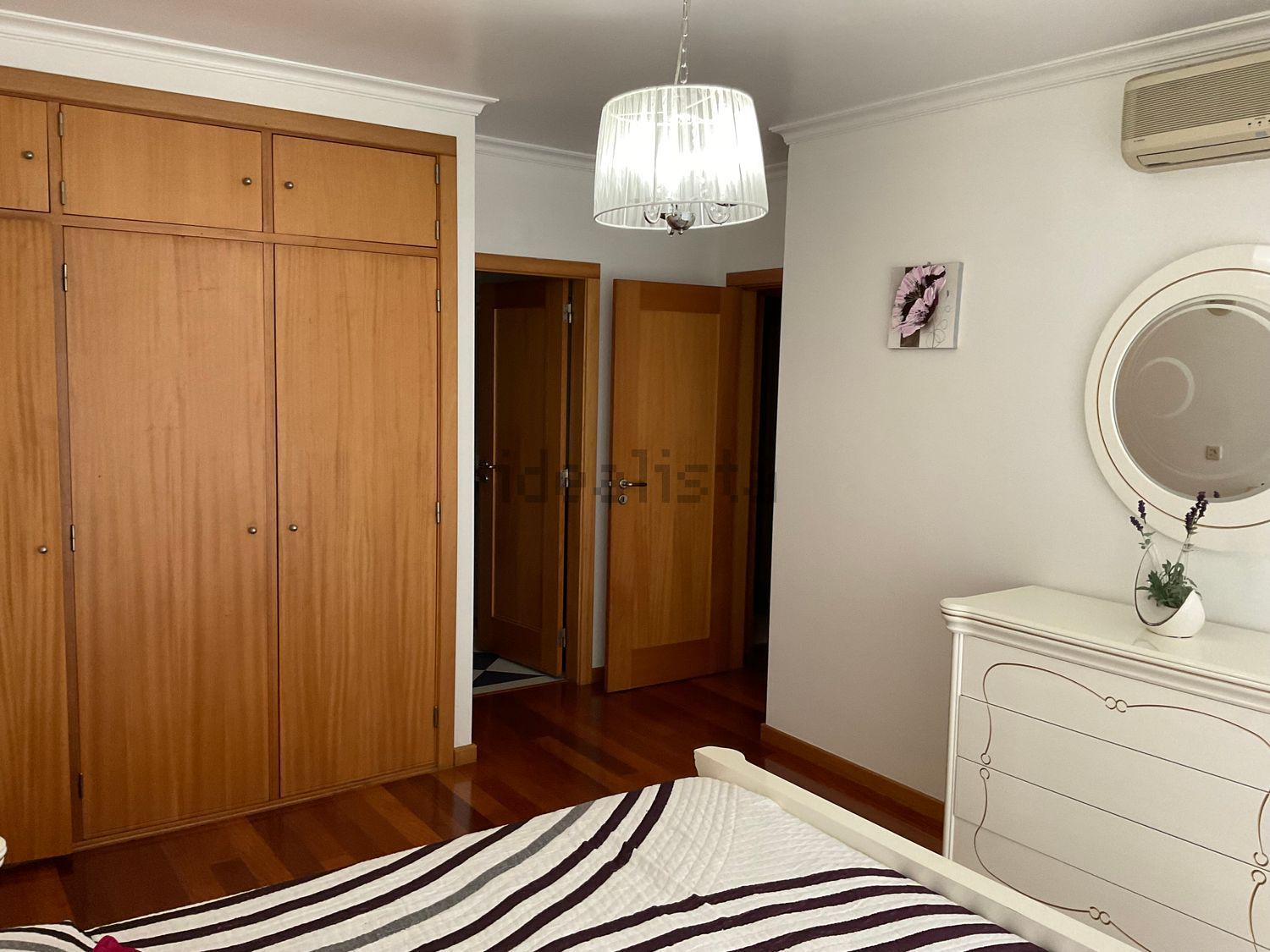 出租公寓 t2在Bairro do Rosário - 卧室