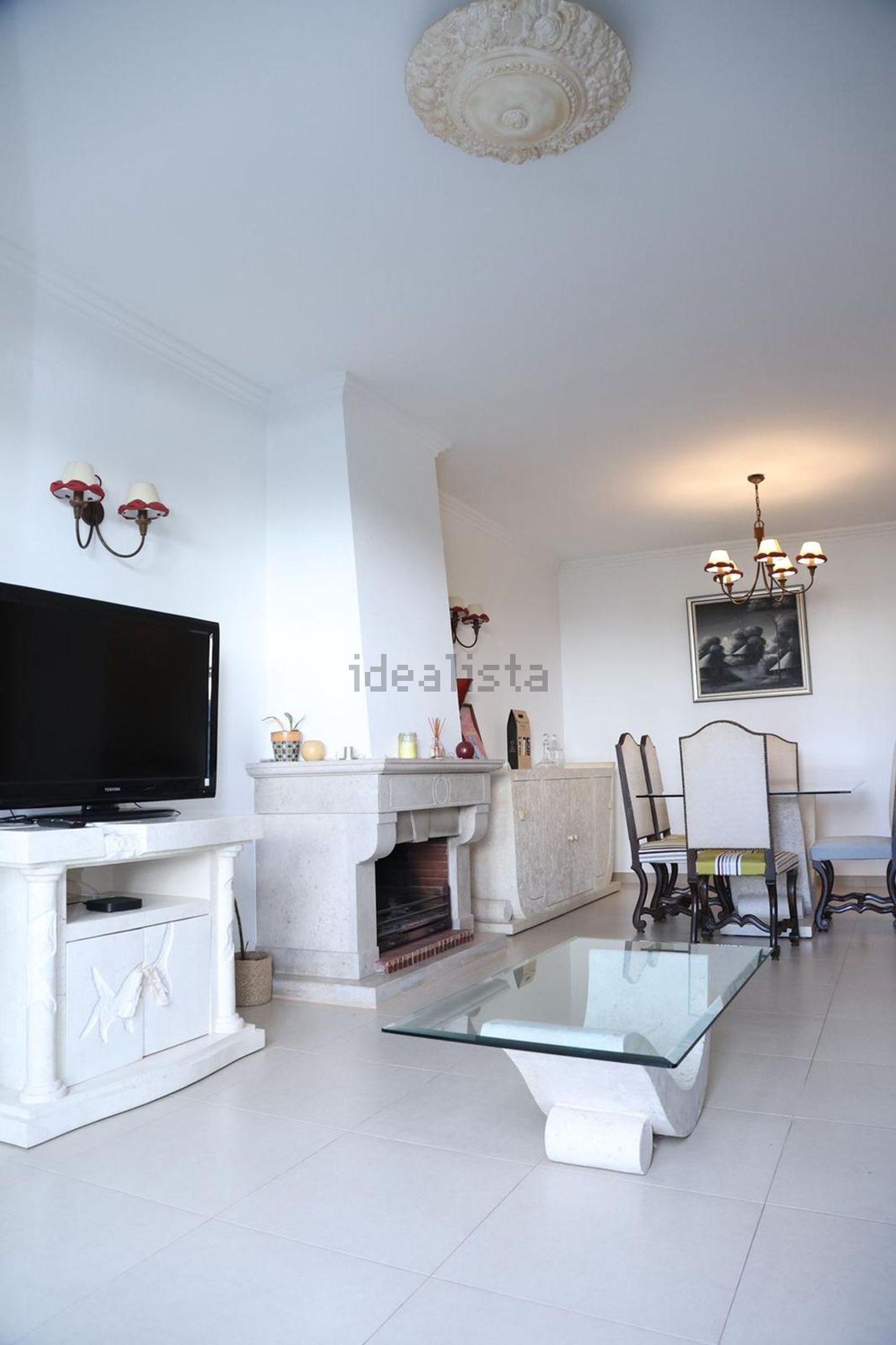 出租公寓 t2在Vale de Choupos - Choilo - Galeotas - 客厅