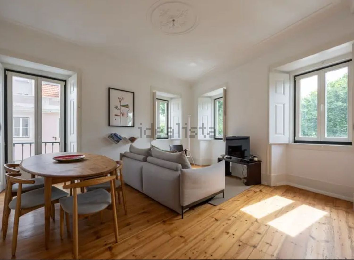 出租公寓 t4在Largo Fornos, 3 - 客厅