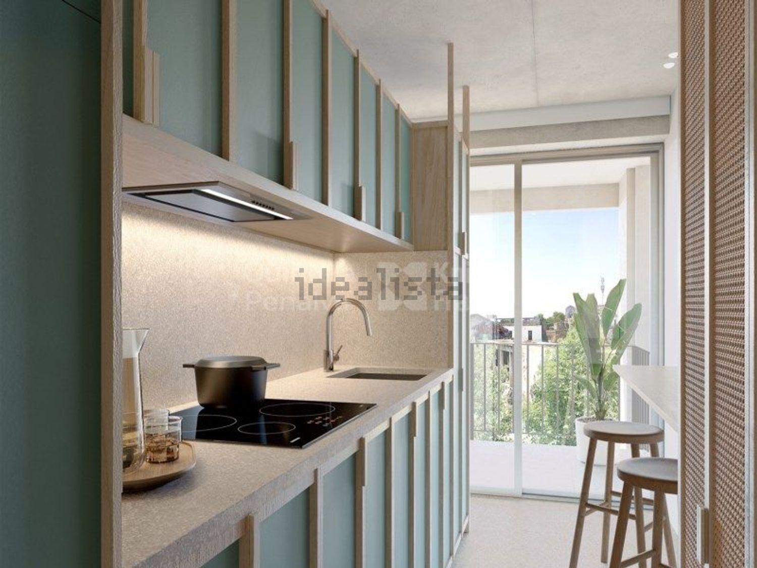 公寓 t1出售在Marvila - 厨房