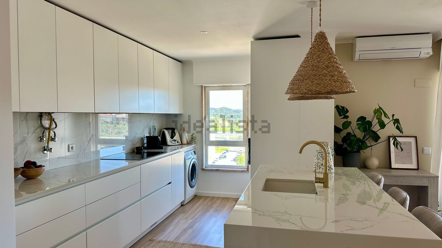 出租公寓 t2在Rua da Suécia, 10 n - 厨房