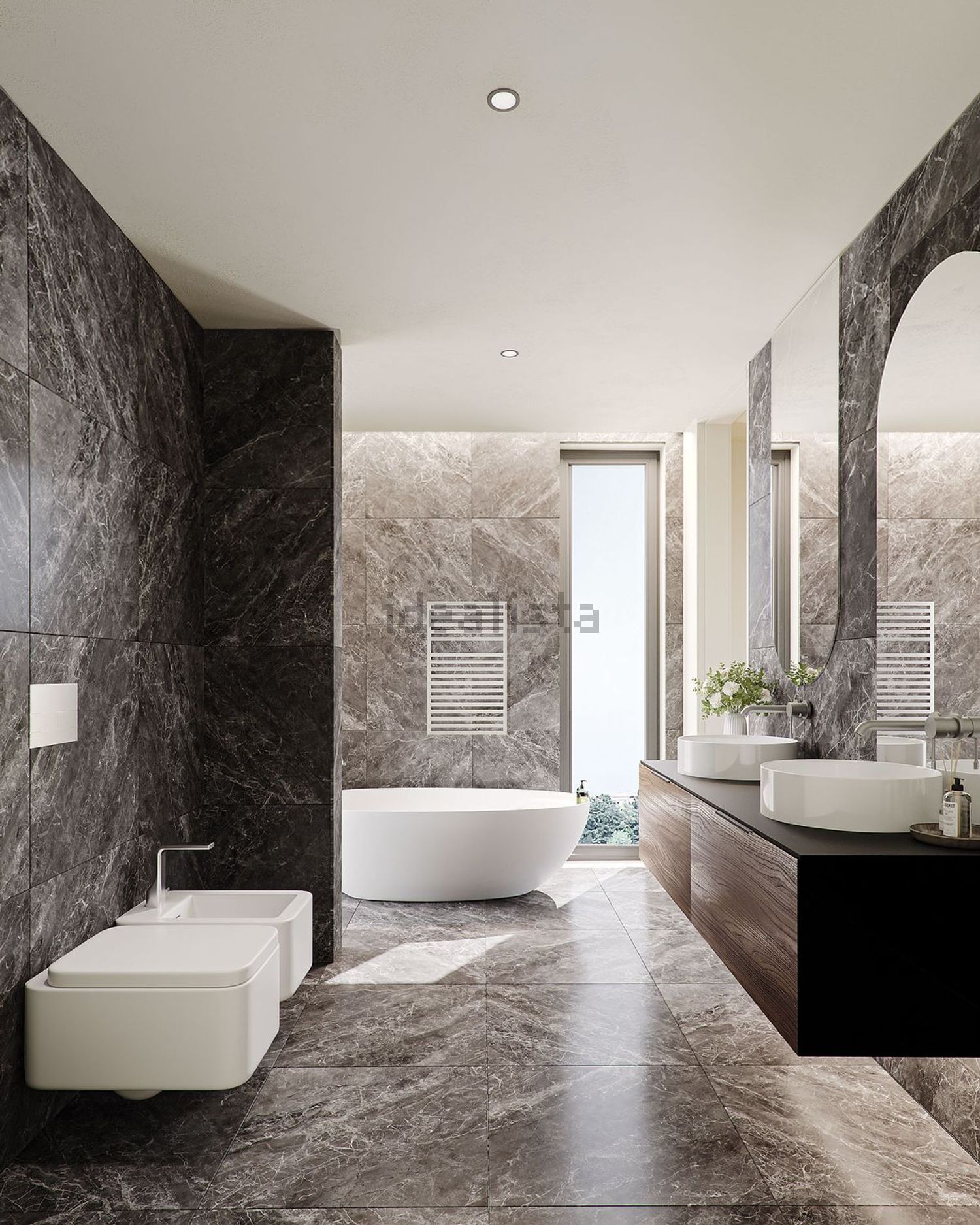 小楼房或独栋别墅出售在Rua Maria Inês Massano - 卫生间