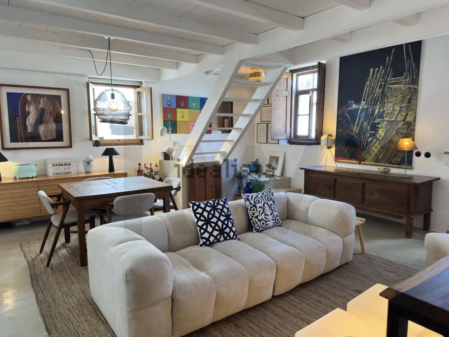 公寓 t1出售在Rua Encosta do Castelo s/n - 客厅