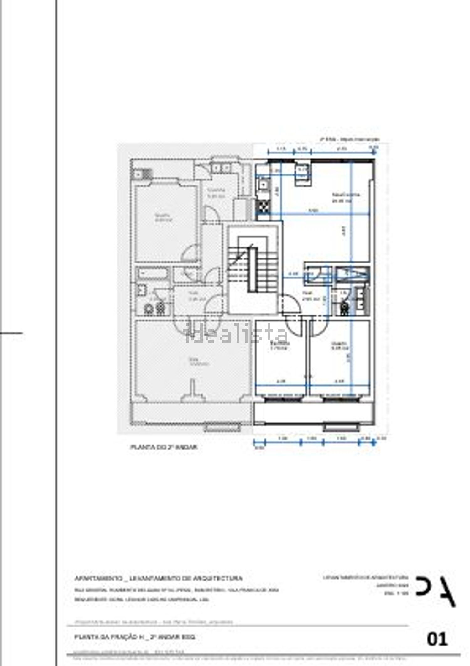 公寓 t2出售在Rua General Humberto Delgado s/n - 平面图