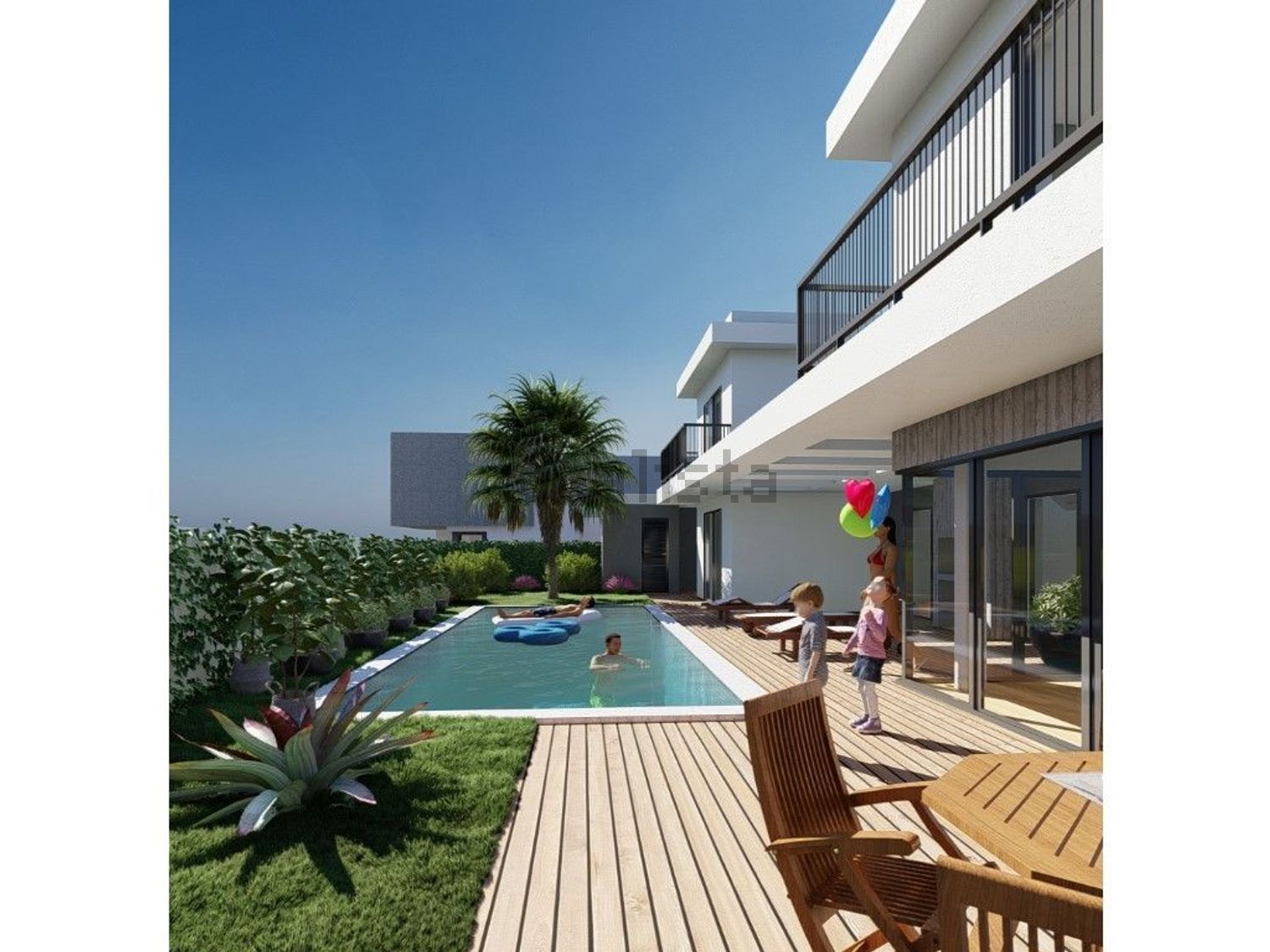 小楼房或独栋别墅出售Vila Nogueira de Azeitao, 19 - 游泳池