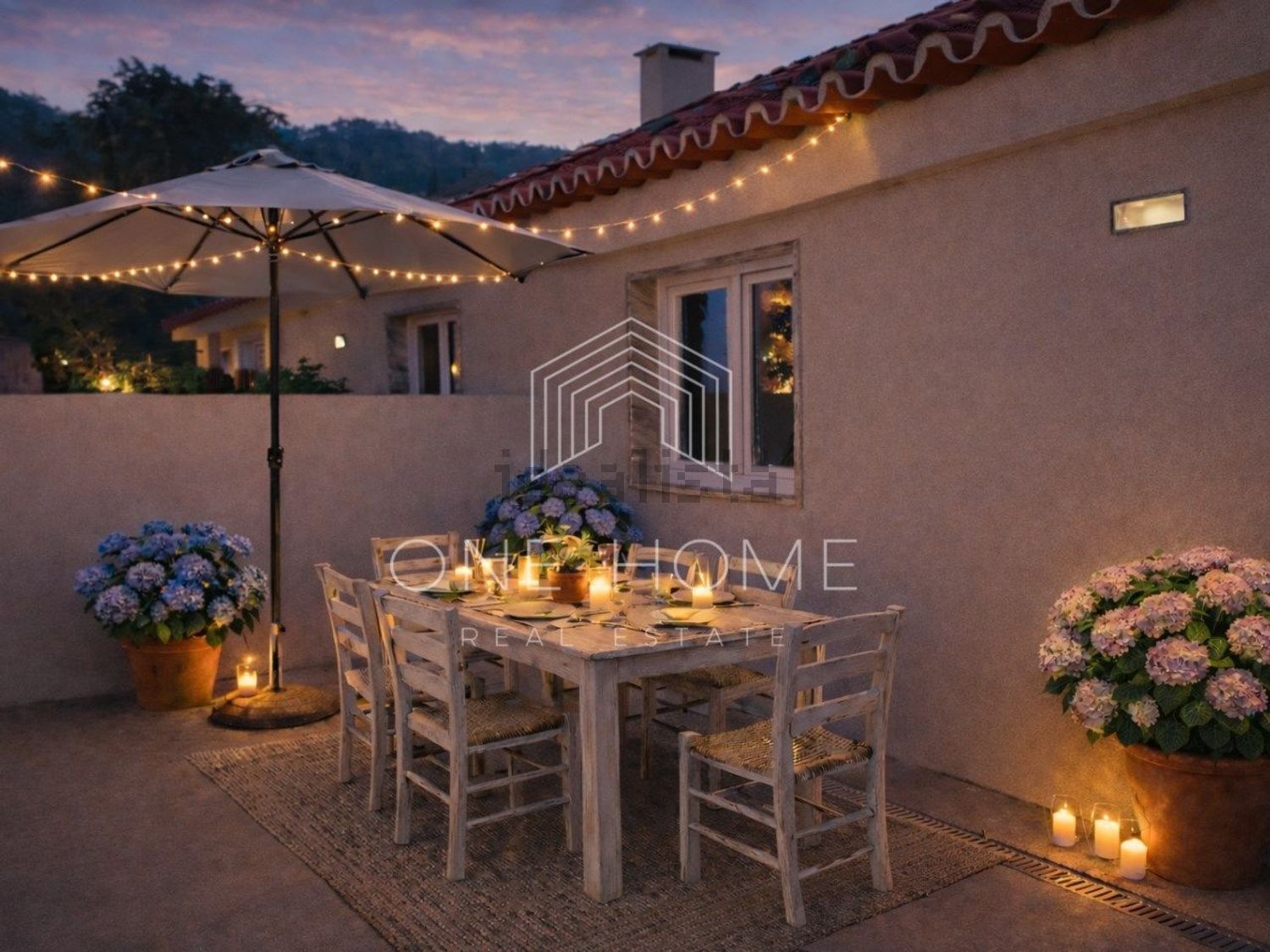 出租联排别墅在Rua Paderna - 阳台