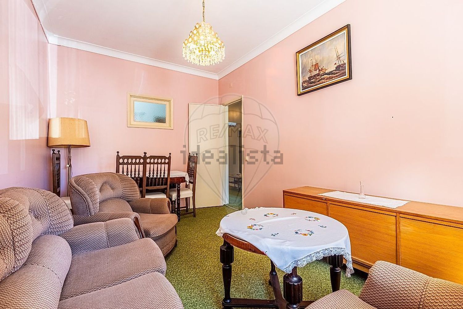 公寓 t3出售在Rua Doutor Emídio Guilherme Garcia Mendes - 客厅