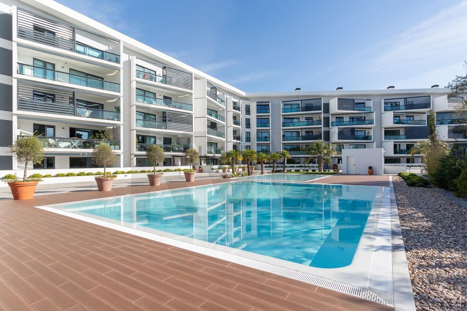 出租公寓 t2在Rua das Flores s/n - 游泳池