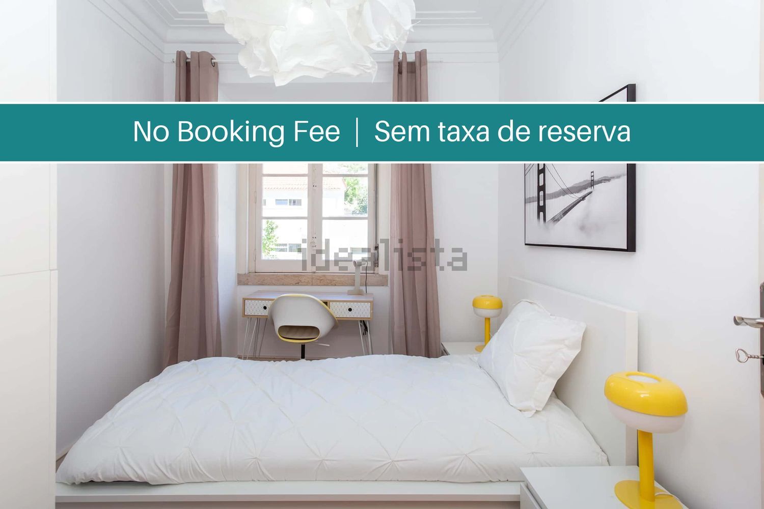 出租房间在Rua Actor Vale, 29 - 卧室