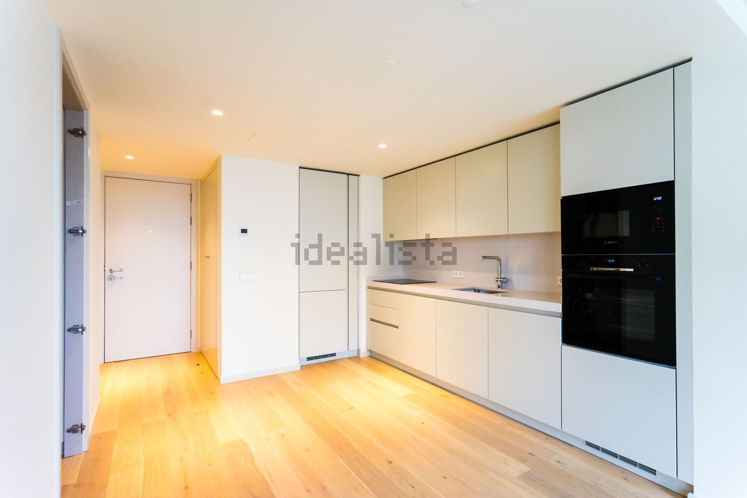 出租公寓 t1在Rua Mário Botas - 厨房