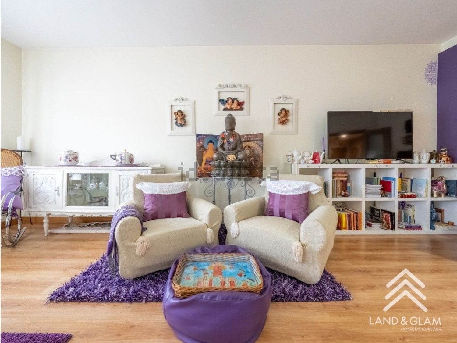 公寓 t2出售在Avenida da Estrada Real - 客厅