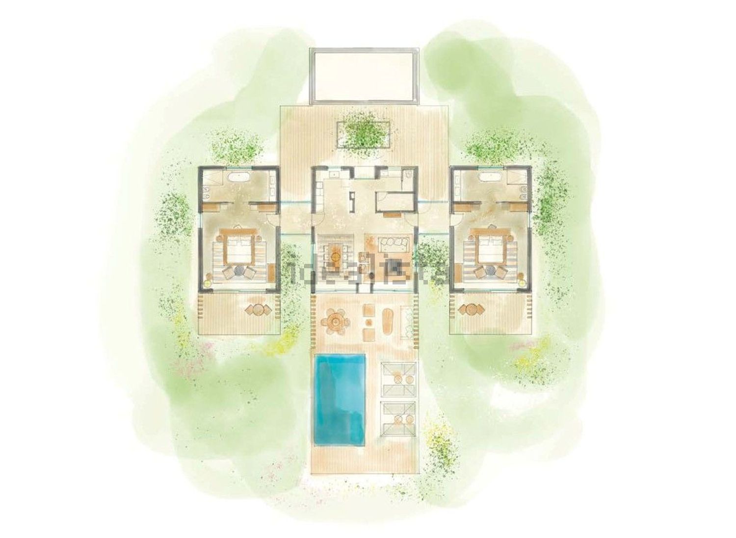 小楼房或独栋别墅出售N261-1 - 平面图