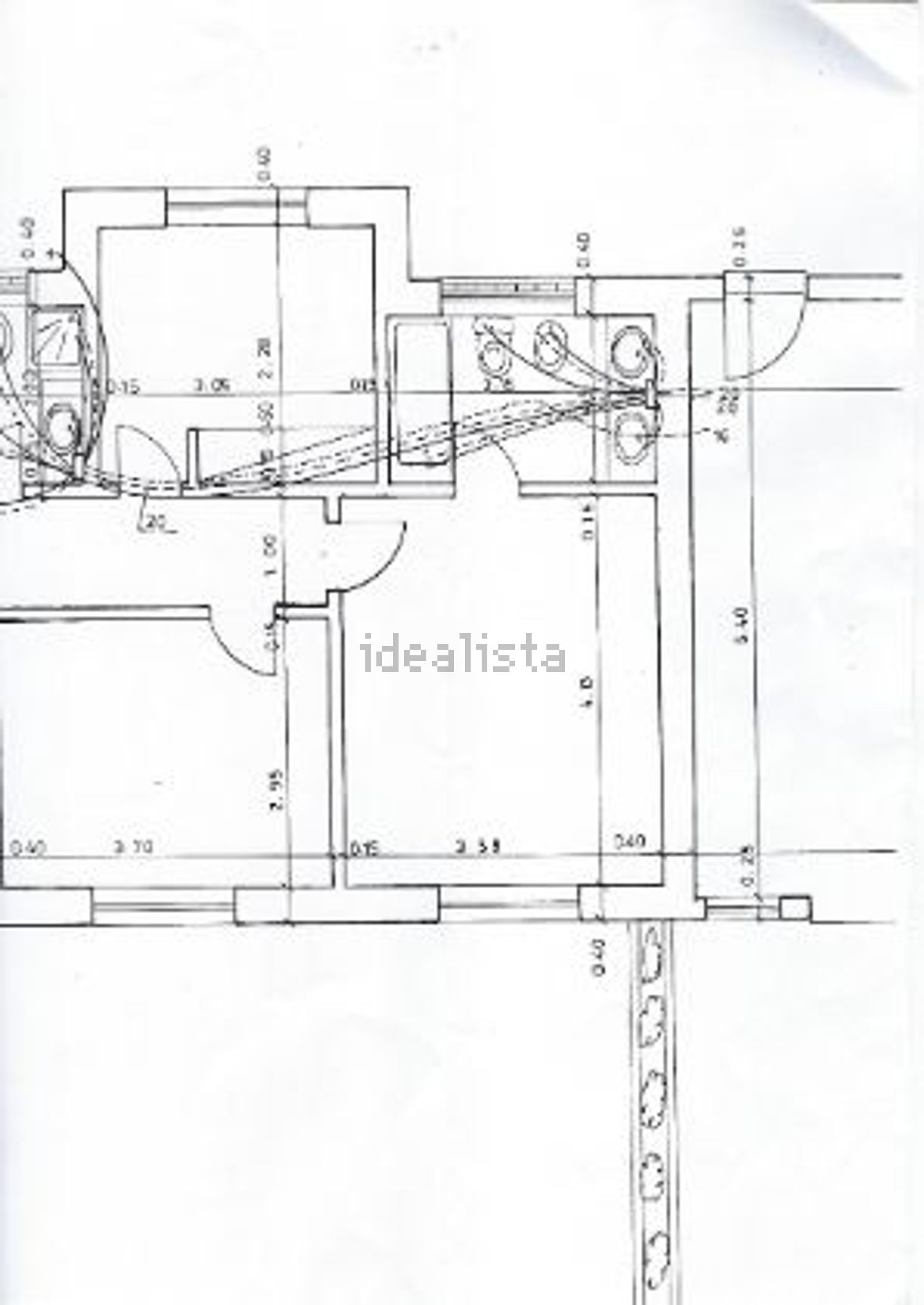 小楼房或独栋别墅出售在Rua das Quintas - 平面图