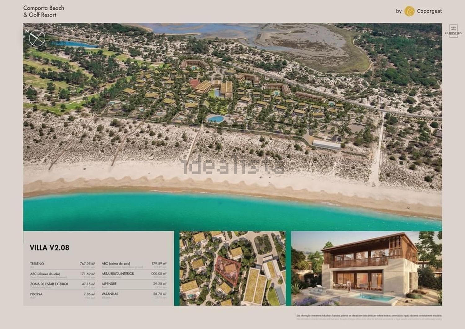 小楼房或别墅出售在Tróia - 视线