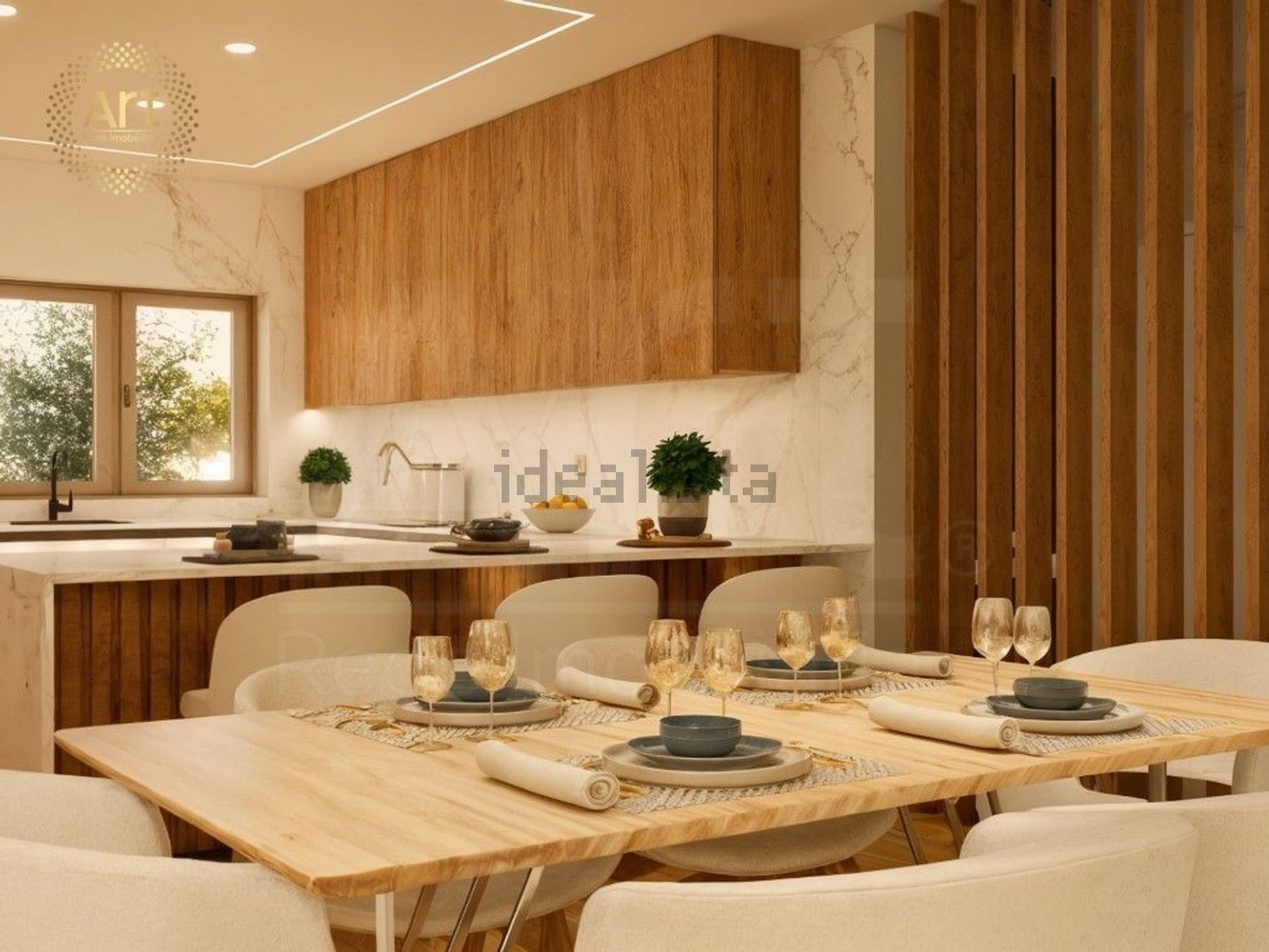 小楼房或独栋别墅出售在Avenida Principal - 客厅