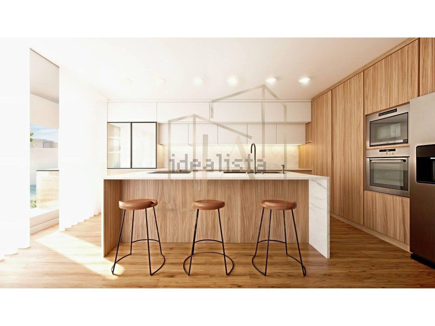 小楼房或独栋别墅出售在Pinhal do General - 厨房